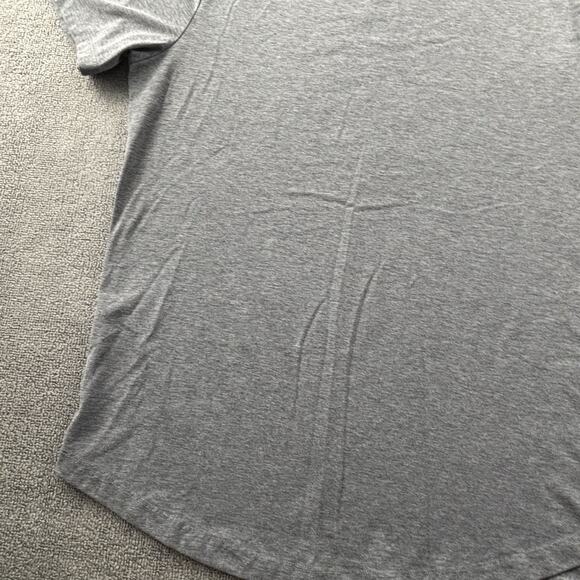 Cuts Clothing Shirt Adult Extra Large Gray Short Sleeve Active Athleisure Casual - Picture 7 of 14